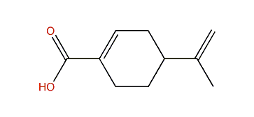 4-Isopropenyl-1-cyclohexene-carboxylic acid